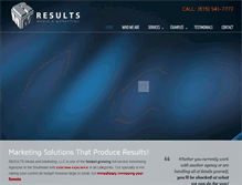 Tablet Screenshot of getresultsmedia.com